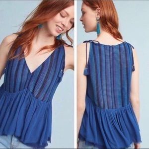 ANTHRO akemi + kin top 💙🦋🧢🐬🥏🐳🔵